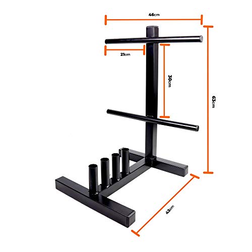 Suporte Profissional Para Barras E 300kg Anilhas
