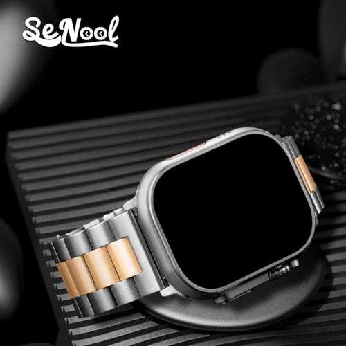 SeNool Strap for Apple Watch 49mm 46mm 45mm 44mm 42mm Series 11/10/9/8/7/6/5/4/3/Ultra 3/Ultra 2 - Image 4