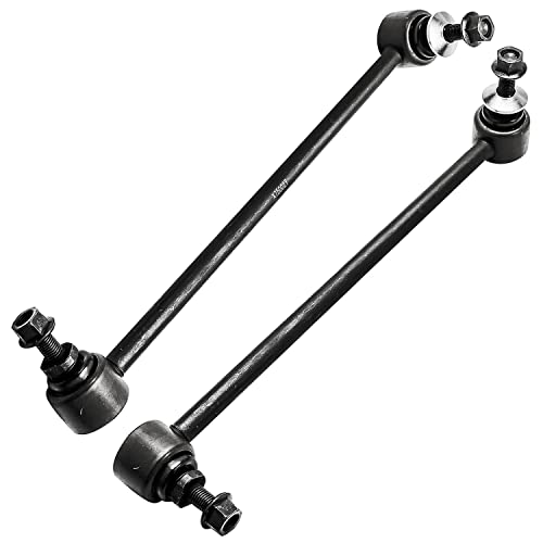 Image of Detroit Axle - 8pc Front Control Arms Kit for BMW 525i 528i 530i 535i 545i 550i M5, 4 Lower Rearward & Forward Control Arms 2 Sway Bars 2 Outer Tie Rods Replacement
