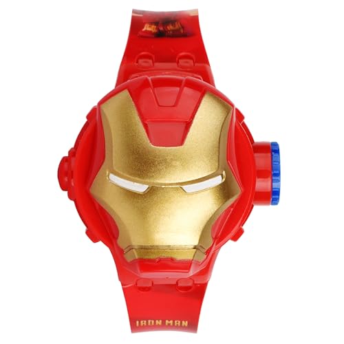 Image of Matrix Kids Edition Super Hero 3D Heads Up with 6 Image Projection Digital Watch for Kids