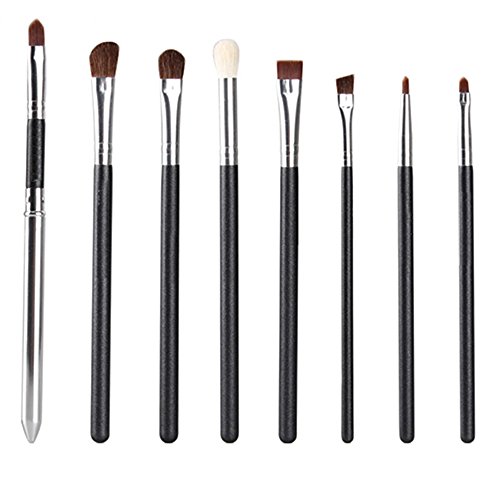 Practical 8Pcs Makeup Brushes Tool Foundation Powder Eyeshadow Eyeliner Lip Brush Kit Set