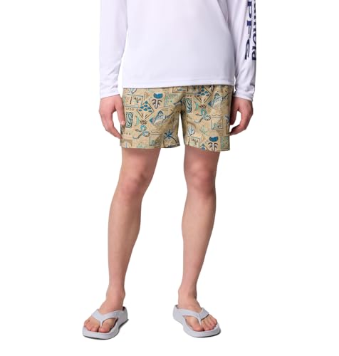 Columbia Men's PFG Rambler Printed Water Short, Beach Bajabound, XX-Large x 8