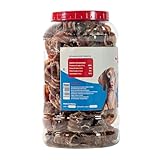 Lovie Premios Snacks para Perros Aritos de Tráquea de Res Treats - Res 100% Natural 500 Gr Sin Conservadores Sin...