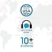 Ceptics International Worldwide Travel Plug Adapter 5 Piece Set, Great for Cell Phones, Battery Chargers, Laptops to Work in Most Countries