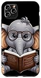 Book Reading Elephants Animal Book Lovers