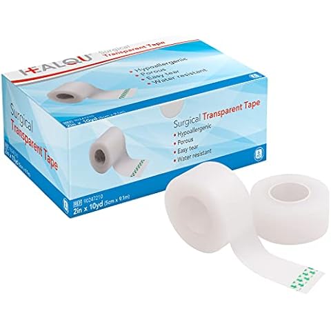 Healqu | Cinta quirúrgica transparente para el cuidado de heridas Cover