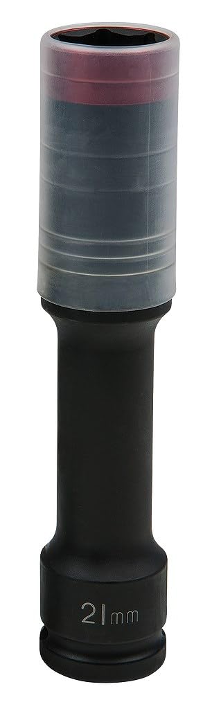 KS Tools 515.0619 SlimPOWER Aluminium Rims Power Socket, Extra Long, 21 mm