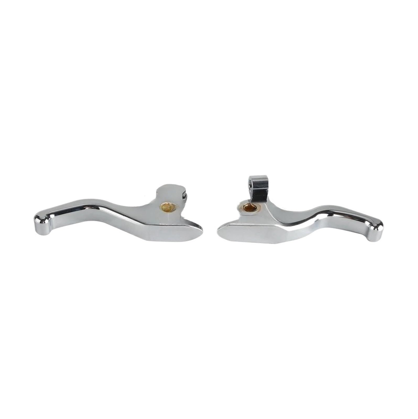 Abdktmnx 2-Finger Chrome Motorcycle Aluminum Accessories Clutch Brake Handle Drum Lever For Ha&Rley Touring Flhtcu/I Flhtcul Flhtkl Flhtk Fltrxs Fltrx Handlebar Clutchs Brakes Levers