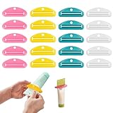 20 Stück Tubenquetscher für Alle Tube, Praktischer Tubenausdrücker mit Tubenschlüssel, Effizienter Tubenpresse für Zahnpasta, Handcreme und Reinigungsmilch