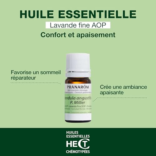 PranarôM Olio Essenziale Fine Lavanda Aop (Lavandula Angustifolia P.Miller) 5 Ml - 6