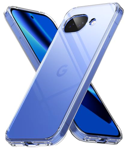 Image of Ringke Fusion for Google Pixel 10a [Scratch Resistant Hard Back] Slim Transparent Protective Cover with Shockproof Case Back Cover - Clear