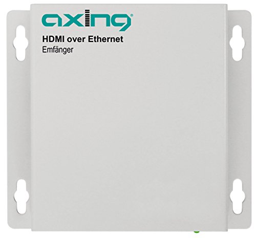 Receptor HDMI Over Ethernet Axing Hoe 1 01 para extensión de señal de video por cable de red