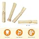 Niteangel atural Timothy Hay Sticks, Timothy Molar Rod for Rabbits, Chinchilla, Guinea Pigs and Other Small Animals (Süßer Bambus)