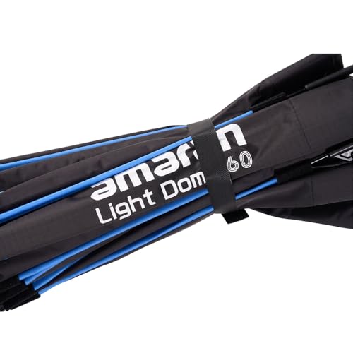 Image of Aputure Amaran Light Dome Bowens Mount Modifier,Quick-Release Design with Grid,Two Difusion and Carrying Bag,Compatible with Amaran COB Lights and Other Bowens Mount fixtures (Light Dome 60)