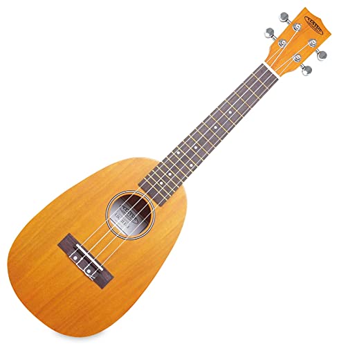 Classic Cantabile UC-240P NAT ukulélé de concert ananas - Les Beatles, Paul McCartney, John Lennon, RIngo Starr, George Harrison Classic Cantabile UC-240P NAT ukulélé de concert ananas