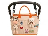 Bolso Carro Bebe multifunción Impermeable con Gran Capacidad y bolsillo térmico – Organización Práctica para Paseos Diarios – Ideal padres activos – Múltiples Compartimentos y Cierre Magnético