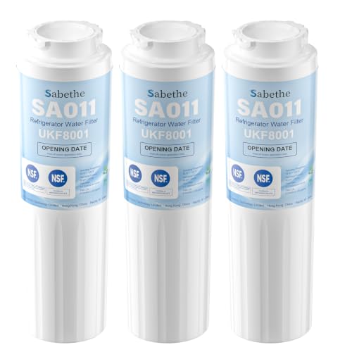 Image of UKF8001 Water Filter Replacement for EDR4RXD1, 4396395, Filter 4