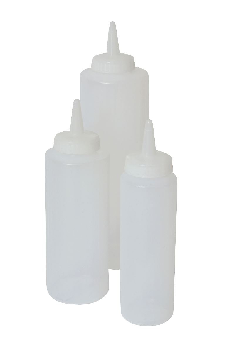 Genware NEV-SQB24C Squeeze Bottle, Clear 24 oz./71 cL