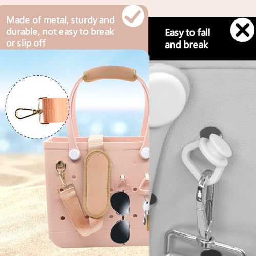 Image of LBU Strap for Bogg Bag Accessories with Handle Wrap, Detachable Shoulder Pad, 2Pcs Key Holders Adjustable Crossbody Shoulder Strap Wrap for XL /Medium /Small Rubber Tote Beach Bog Bags