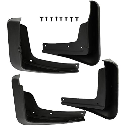 Image of ECCPP Mudguard Splash Guards Front & Rear 2016-2018 for Hyundai for Tucson 1.6L 2L 2018-2018 for Hyundai for Tucson 2.4L Mud Flaps Set of 4 Flexible and Bendable Mud Flaps Splash