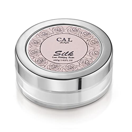 Image of CAL Losangeles Loose Powder for Women, Makeup Setting Face Powder, Soft Long Lasting Full Coverage for All Skin Type, Silk Mattifying Foundation Powders High Definition Look for Parties (Vanilla)