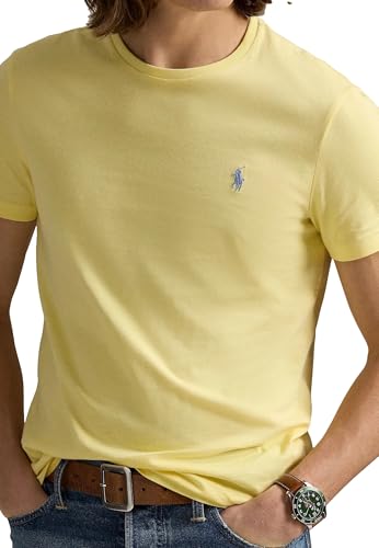 Image of POLO RALPH LAUREN Men's Jersey Cotton Crew Neck T-Shirt