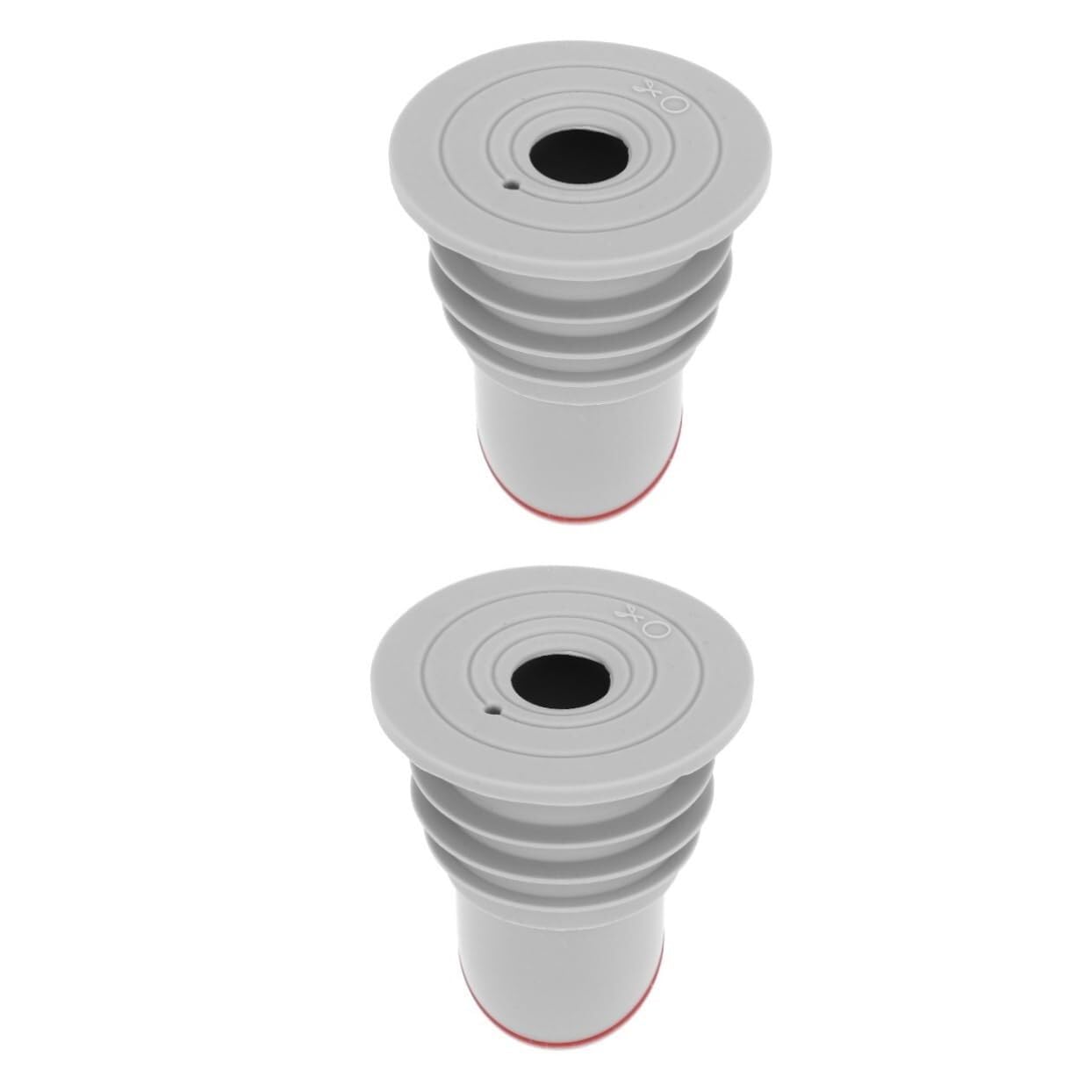 2pcs Sewer Pipe Silicone Sewer Drainage Insert Drain Backflow Drain Pi-pe Seal Ring Odor Drain Waterless Trap Seal Bathroom Bathtub Floor Drain Drain
