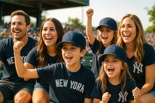 Gorra deportiva negra con logo ajustable para niños miniatura 2