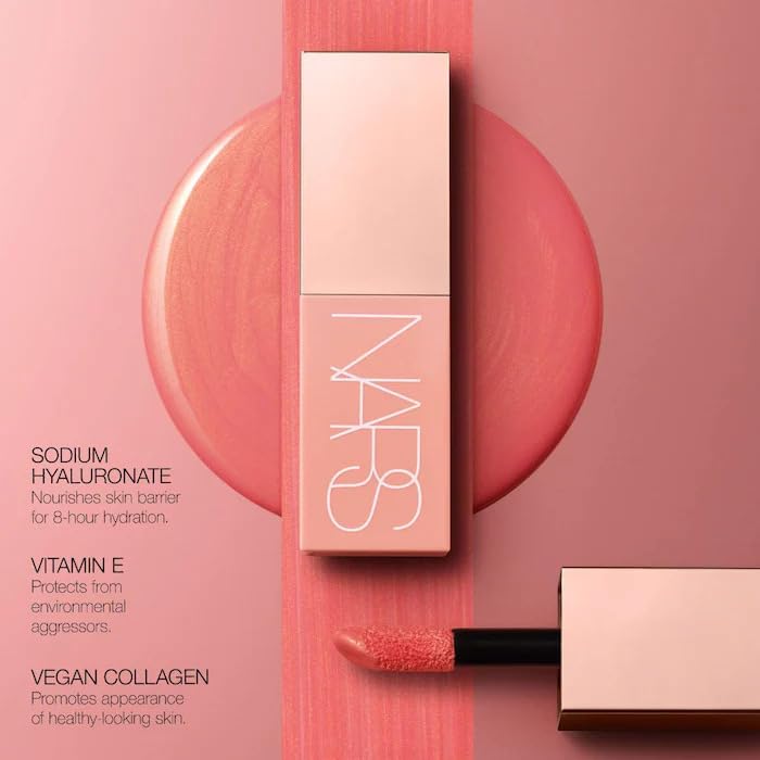 Afterglow Liquid Blush - Orgasm Rush by NARS for Women - 0.23 oz Blush, Peach Pink, 6.56 g (Pack of 1) - Image 4