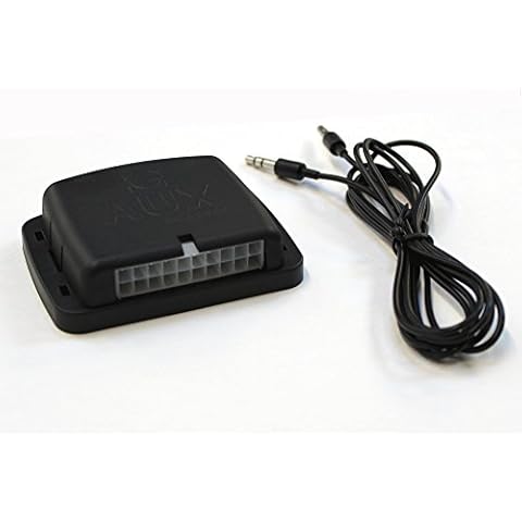 GROM Audio RVRA1 AUX-in Interface MP3 Smartphone Auxiliary Adapter Kit, Compatible with Select* Rover Landrover Cover