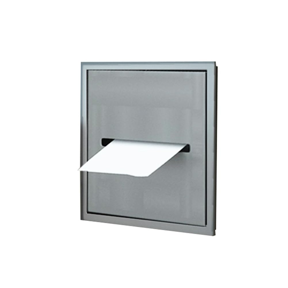 Porte-serviettes de douche Slish étagère inox gris rangement carrelage