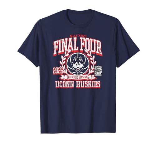 Connecticut Huskies Final Four 2026 Men's Basketball Vintage T-Shirt