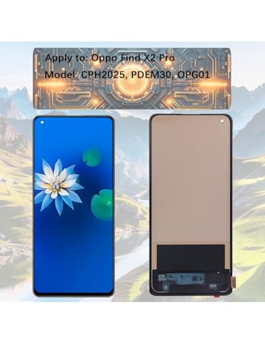 Écran Oppo Find X2 Pro TFT sans traces de doigts vitre non incurvée - 2