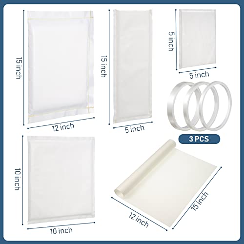 13 Pieces Heat Press Pillow Bundle Tools Kit, Include 4 Heat Pressing Transfer Pillow Mat, 6 Heat Transfer Sheet And 3 Heat Resistant Tape For Screen Print, Heat Press Printing Projects (White) #TOP2