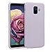 Produktbild kwmobile Hülle kompatibel mit Samsung Galaxy A6 (2018) Hülle - weiches TPU Silikon Case - Cover geeignet für kabelloses Laden - Lavendel