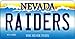 SMART BLONDE Raiders Nevada Novelty Metal Key Chain KC-13583