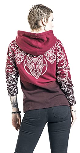 Black Premium by EMP Donna Maglia con Cappuccio