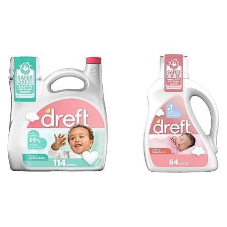 Dreft Stage 2 Active Baby Detergent: Big Bundle for Big Savings