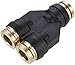 Dixon 31406000DOT DOT Push-in Y Union 3/8" Tube