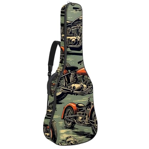 Sac guitare acoustique vintage pour transporter votre instrument en musique au quotidien