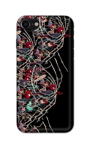 Image of PRINTFIDAA Printed Hard Back Cover Case for Apple iPhone 7 | iPhone 8 | iPhone SE 2020 | SE2 2020 | iPhone SE3 2022 Back Cover (Famous Cartoon Character) -112