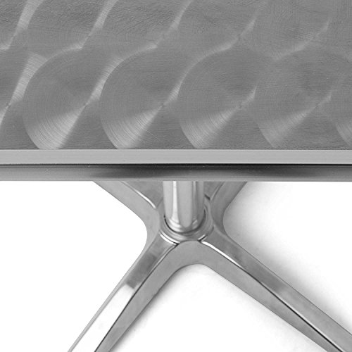 Table basse carrée pliable hauteur réglable pour restaurant et maison - 7
