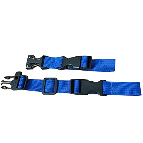 Backpack Chest Strap- Nylon - Adjustable Universal (blue)