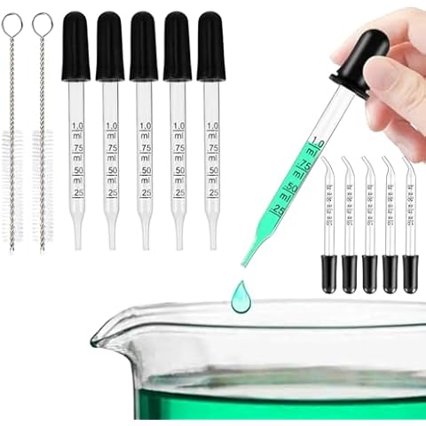 ZLXFT 1 ml Glass Pipette Set Cover