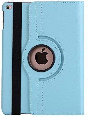 Image of Mcart Faux Leather Premium Flip Air 2 Case for Apple ipad air 2 Covers 9.7 Inch for Apple iPad Air 2 Model. A1566, A1567 ipad 6 (Sea Blue)