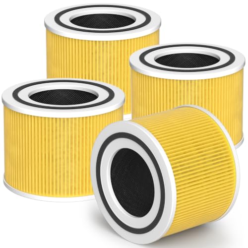 Image of 240 Replacement Filter Compatible With PURO 240 Air Purifier, 4 Pack