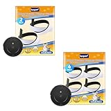 KEEPOW Soft Bumper Guard Protect Robot and Furniture Fit for iRobot 671 675 500 600 700 800 Series, 6 Pack