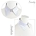 Joyci European New Women's Faux False Collar Lapel Choker Peter Pan Necklace (04)