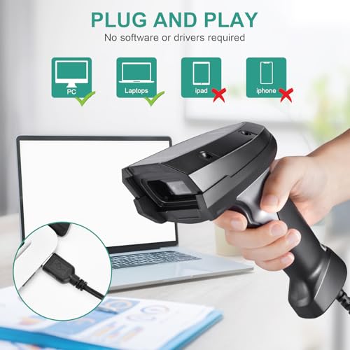 Scanner de codes-barres portable pour l'organisation de votre comptoir