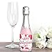 Big Dot of Happiness Happy Galentine’s Day - Mini Wine and Champagne Bottle Label Stickers - Valentine’s Day Party Favor Gift for Women and Men - Set of 16
